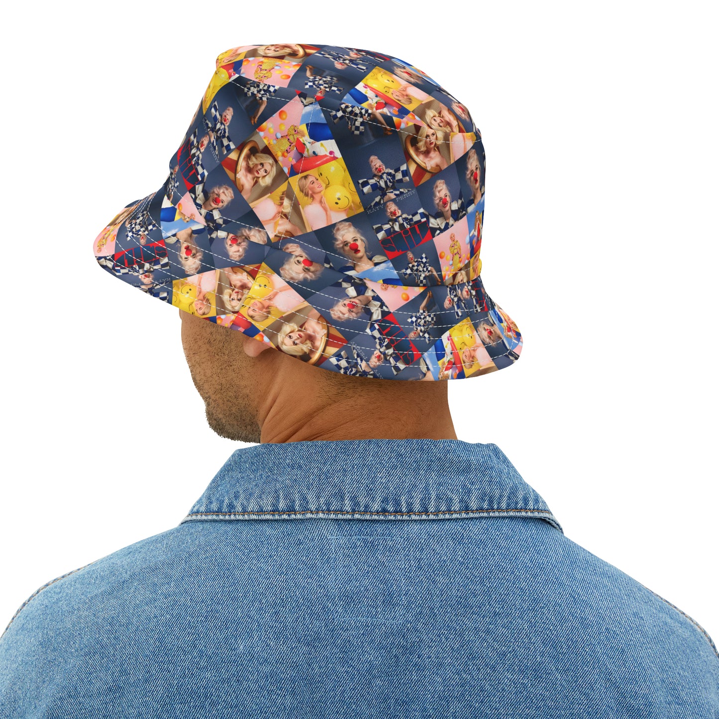 Katy Perry Smile Mosaic Bucket Hat