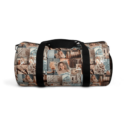 Sabrina Carpenter Peachy Princess Collage Duffel Bag