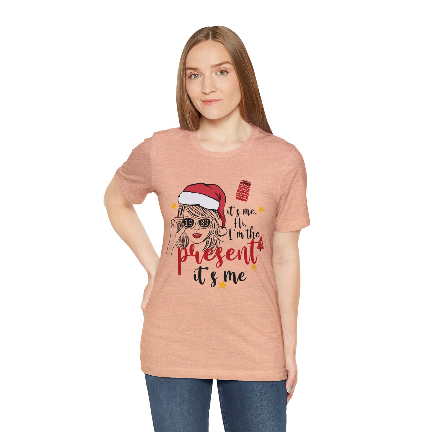 Taylor Swift I'm The Present Unisex Jersey Short Sleeve Tee Shirt