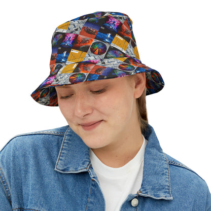 Muse Album Cover Collage Bucket Hat