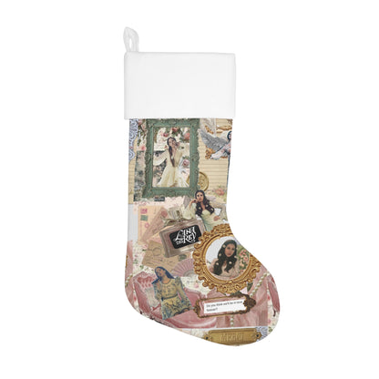 Lana Del Rey Victorian Collage Christmas Holiday Stocking