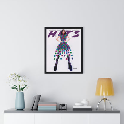 Olivia Rodrigo Hits Magazine Cover Framed Print