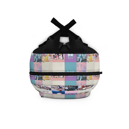 BTS Pastel Aesthetic Collage Backpack