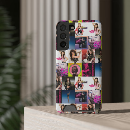 Miley Cyrus Album Cover Collage Phone Case With Card Holder