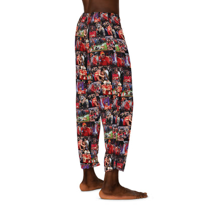 Kansas City Chiefs Superbowl LVIII Championship Victory Collage Men's Pajama Pants