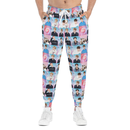 BTS World Mosaic Athletic Joggers