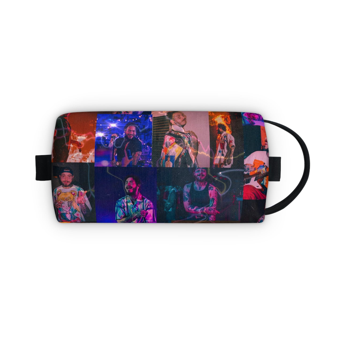 Post Malone Lightning Photo Collage Toiletry Bag