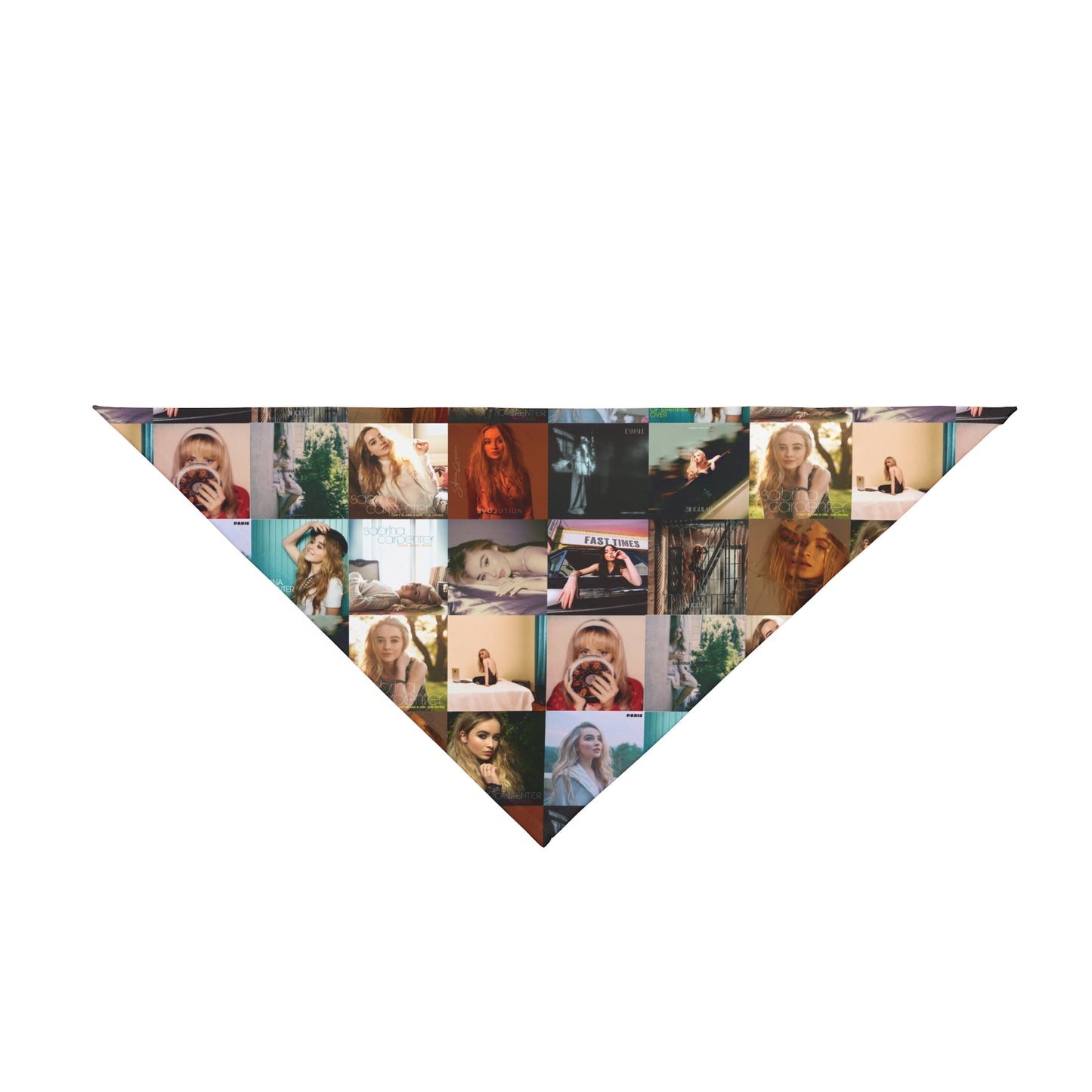 Sabrina Carpenter Album Cover Collage Pet Bandana