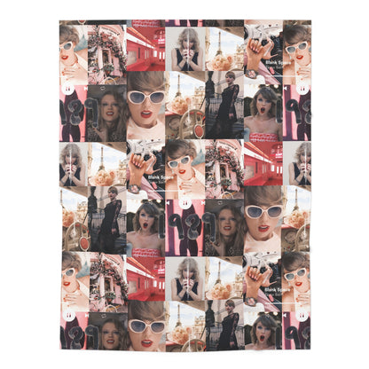 Taylor Swift 1989 Blank Space Collage Baby Swaddle Blanket