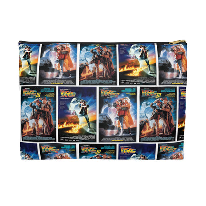 Back To The Future Movie Posters Collage Accessory Pouch