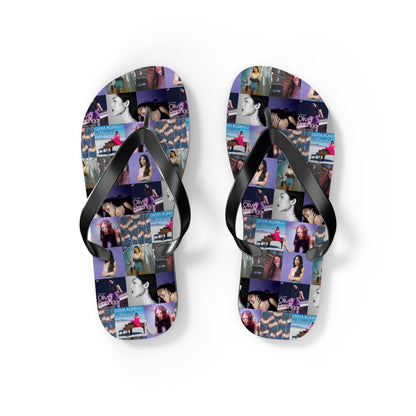 Olivia Rodrigo Album Cover Art Collage Flip Flops