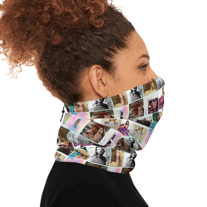 Taylor Swift Album Art Collage Winter Neck Gaiter With Drawstring