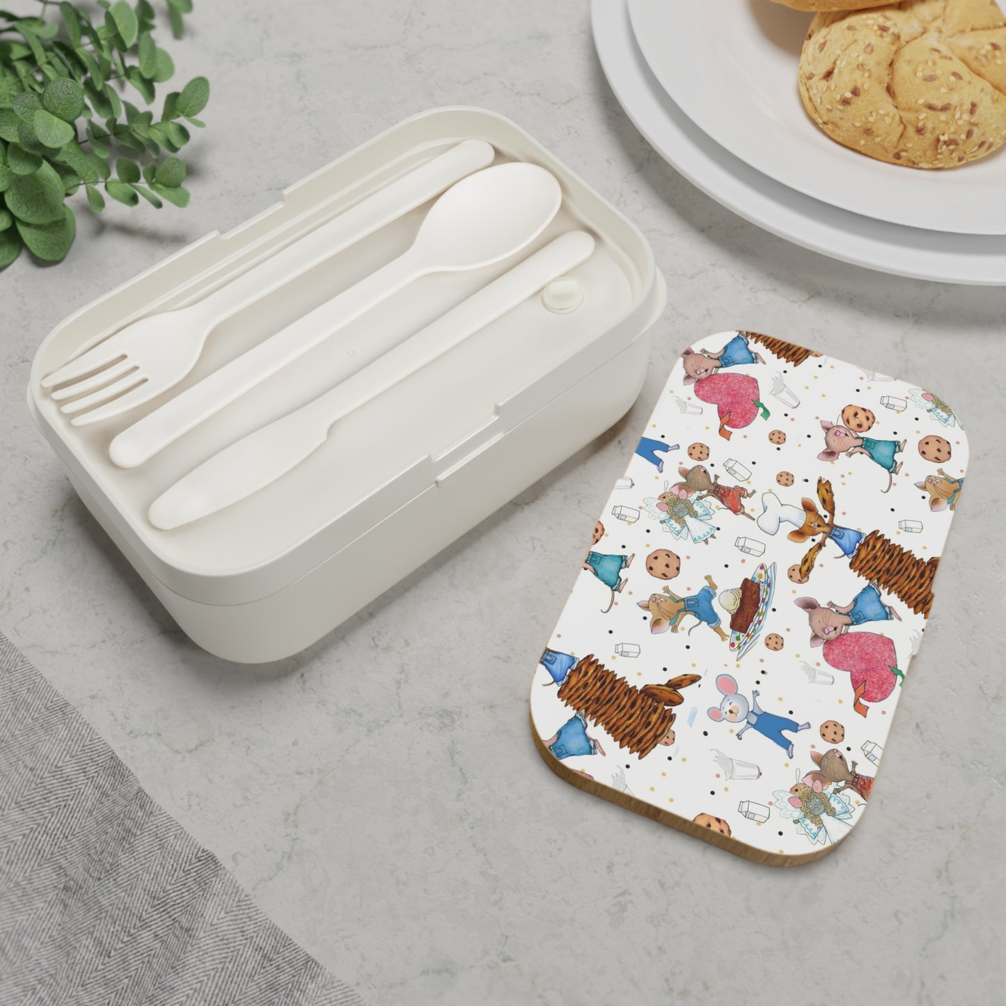 If You Give A Mouse A Cookie Collage Bento Lunch Box