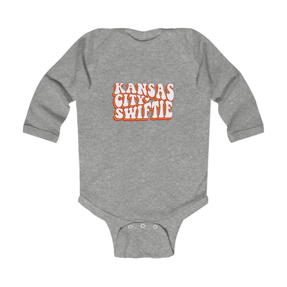 Taylor Swift Kansas City Swiftie Infant Long Sleeve Bodysuit