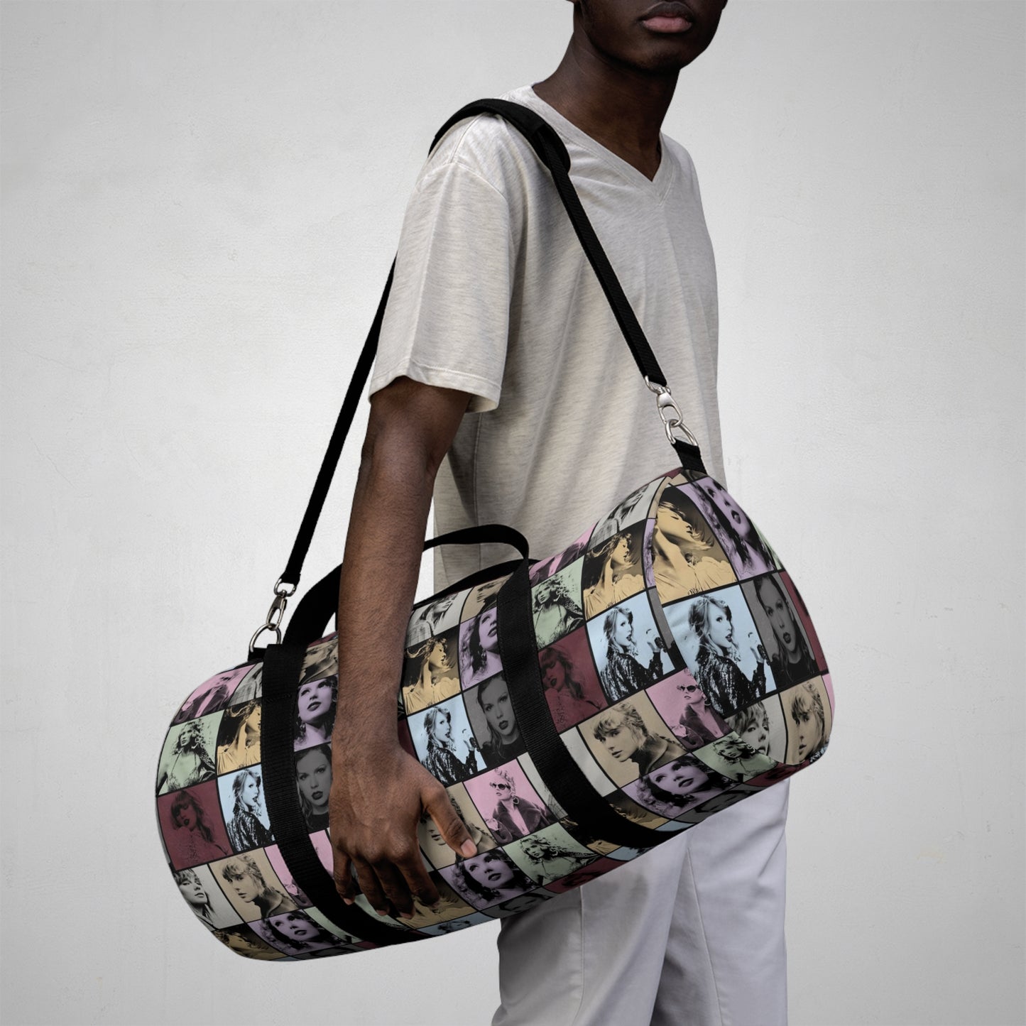 Taylor Swift Eras Collage Duffel Bag