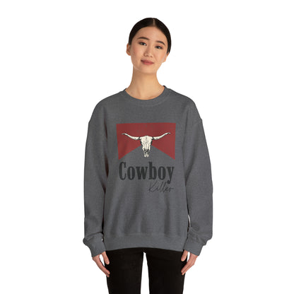 Morgan Wallen Cowboy Killer Unisex Heavy Blend Crewneck Sweatshirt