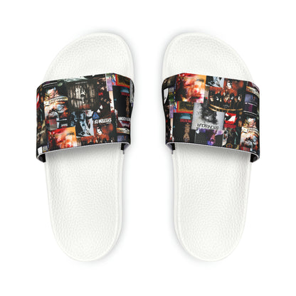 Slipknot Chaotic Album Art Collage Women's Slide Sandals