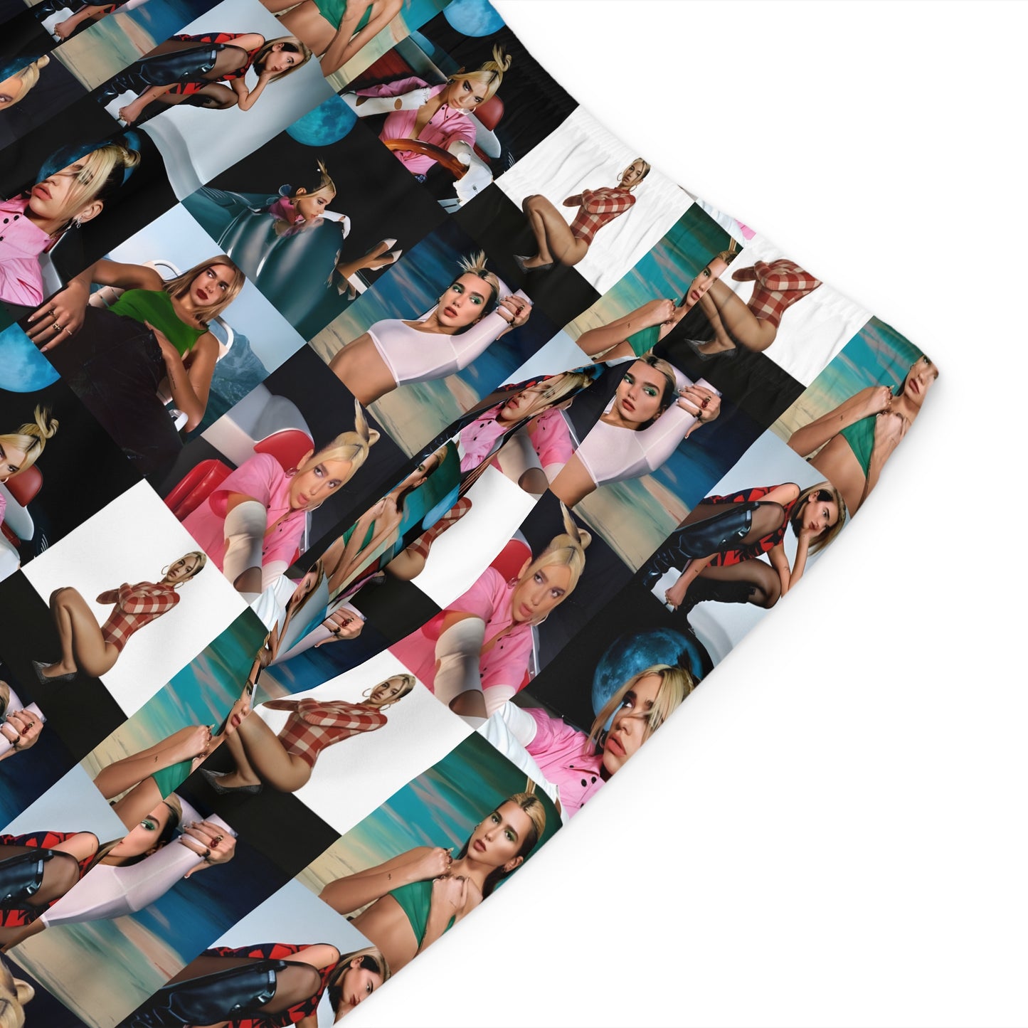 Dua Lipa Future Nostalgia Mosaic Men's Board Shorts