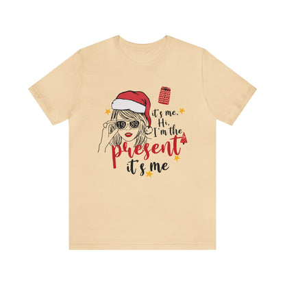 Taylor Swift I'm The Present Unisex Jersey Short Sleeve Tee Shirt