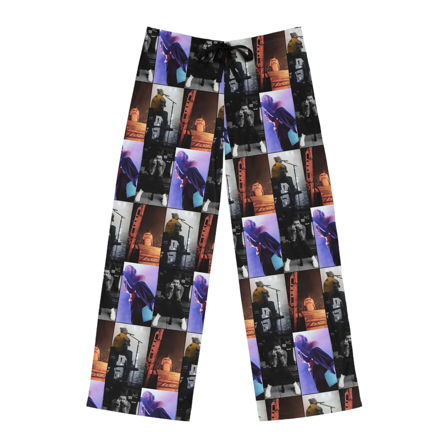 Post Malone On Tour Collage Men's Pajama Pants