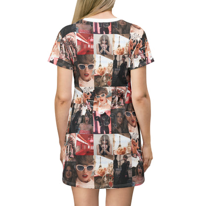 Taylor Swift 1989 Blank Space Collage T-Shirt Dress