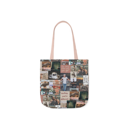 Morgan Wallen Darling You're Different Collage Polyester Canvas Tote Bag