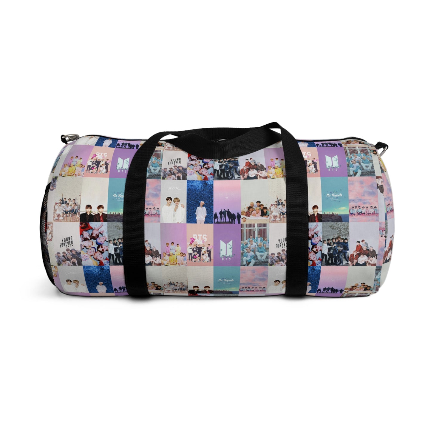 BTS Pastel Aesthetic Collage Duffel Bag