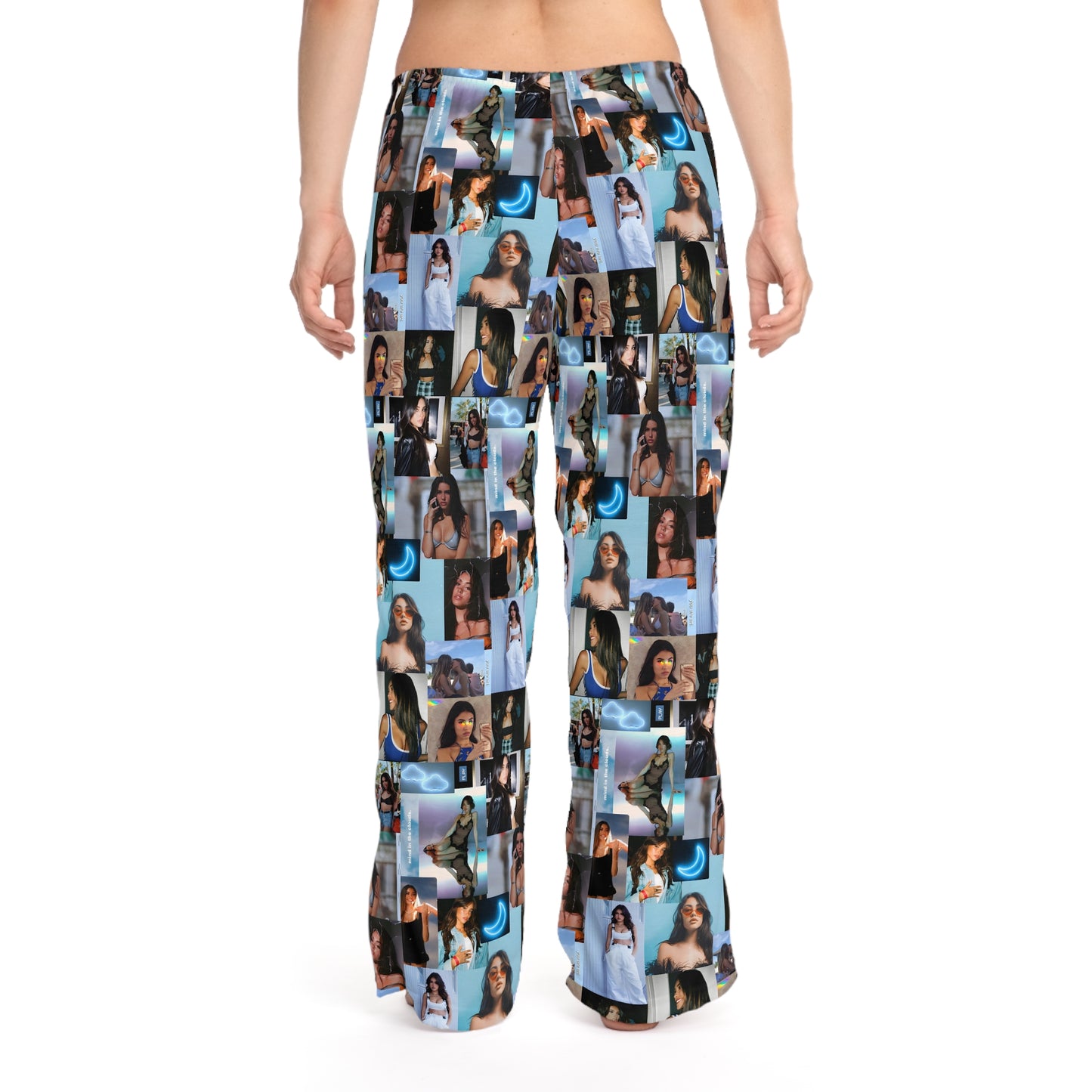 Madison Beer Mind In The Clouds Collage Women's Pajama Pants