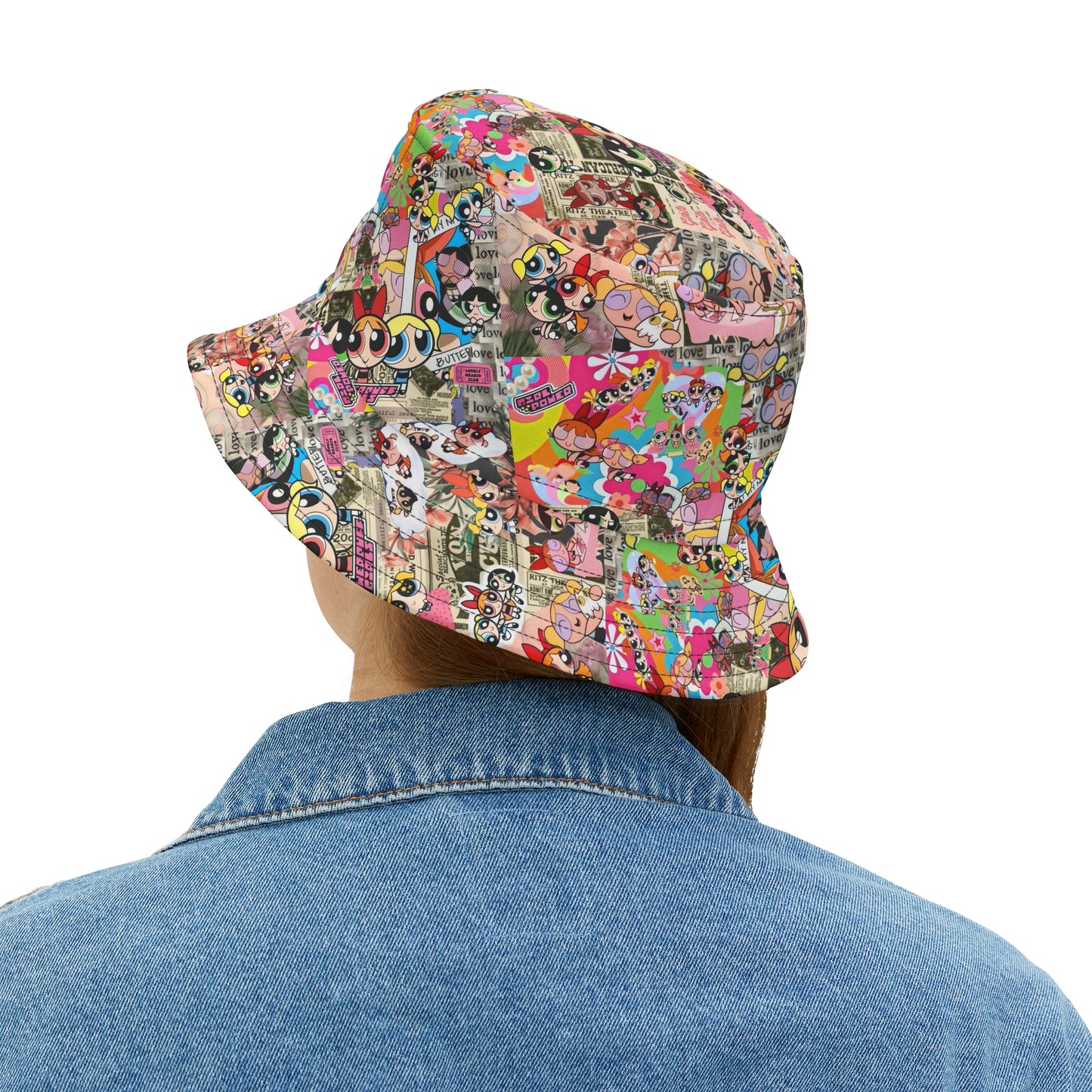 Powerpuff Girls Trio Charm Bucket Hat