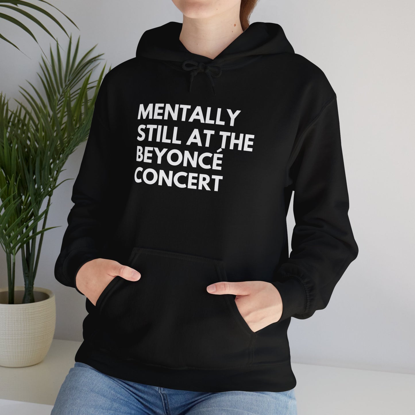 Mentally Still At The Beyoncè Concert Unisex Heavy Blend Hooded Sweatshirt