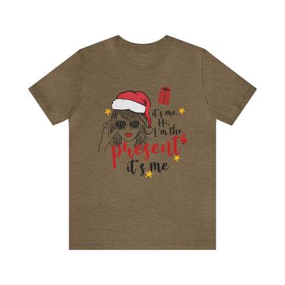 Taylor Swift I'm The Present Unisex Jersey Short Sleeve Tee Shirt