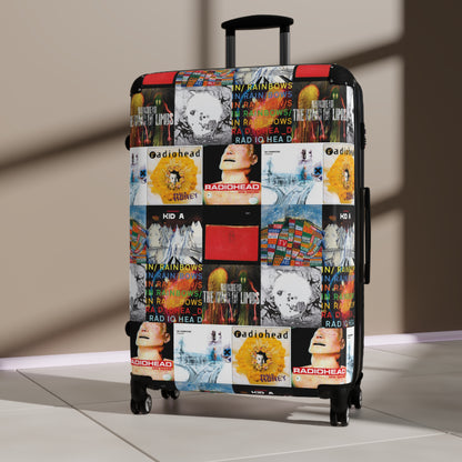 Radiohead Album Cover Collage Suitcase