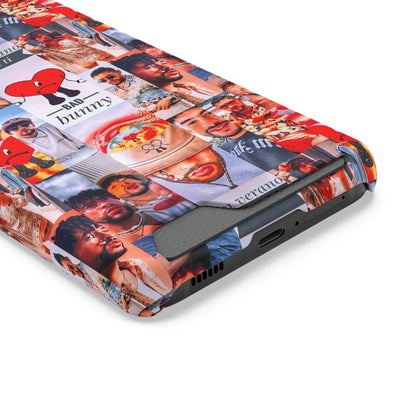 Bad Bunny Un Verano Sin Ti Photo Collage Phone Case With Card Holder