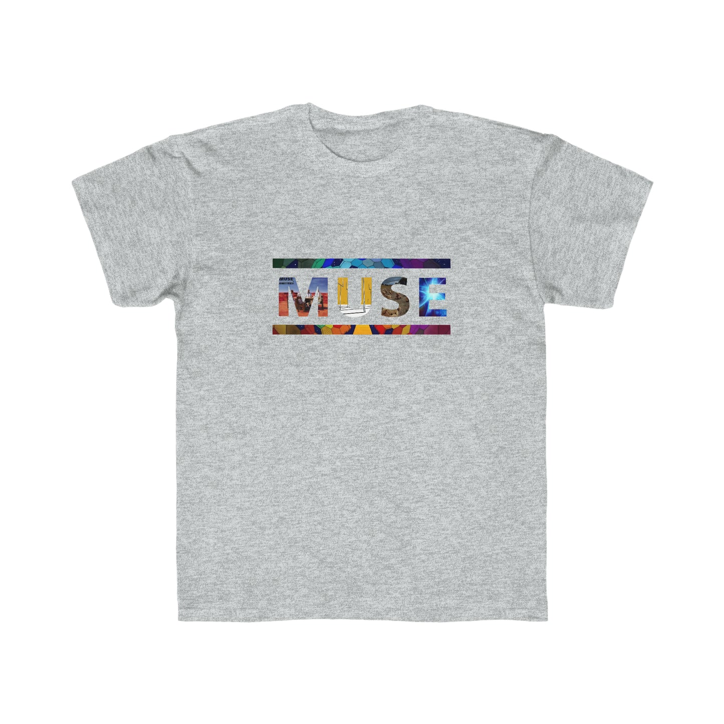 Muse Album Art Letters Kids Regular Fit Tee