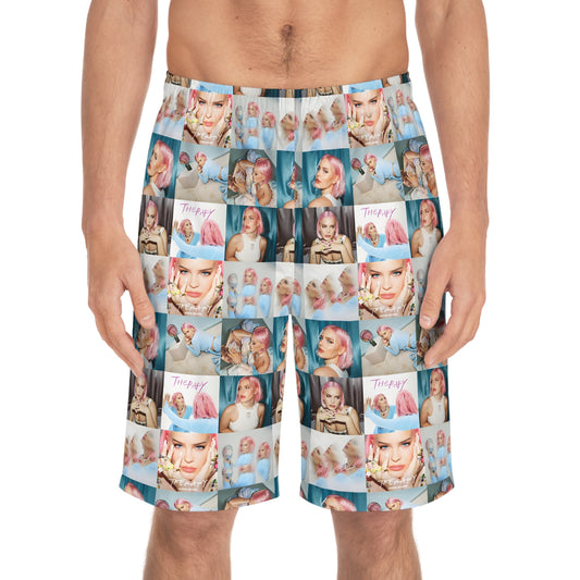 Anne Marie Therapy Mosaic Men's Board Shorts