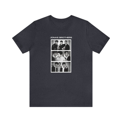 Jonas Brothers Photo Booth Unisex Jersey Short Sleeve Tee Shirt