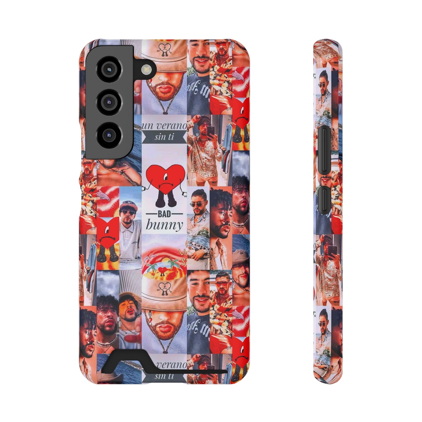 Bad Bunny Un Verano Sin Ti Photo Collage Phone Case With Card Holder