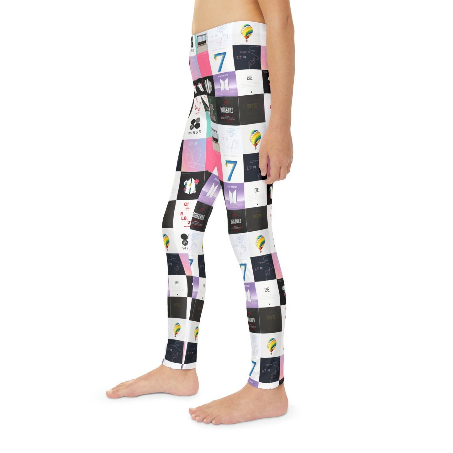 BTS Album Cover Art Collage Youth Leggings