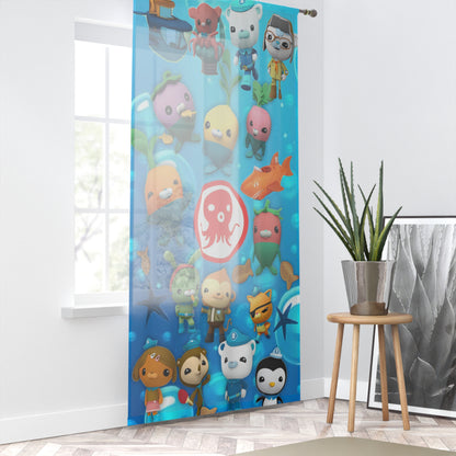 Octonauts Ocean Buddies Fiesta Window Curtain