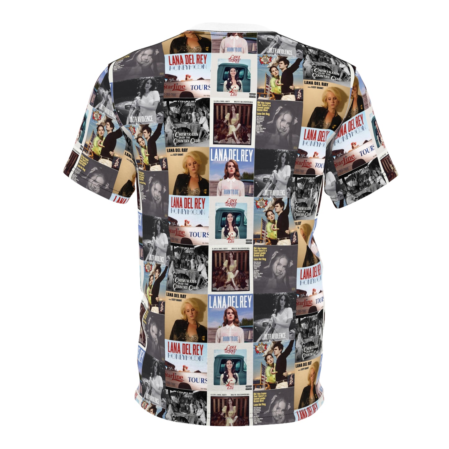 Lana Del Rey Album Cover Collage Unisex Tee Shirt