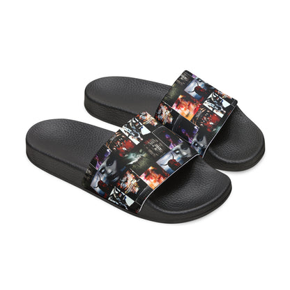 Slipknot Album Art Collage Youth Slide Sandals