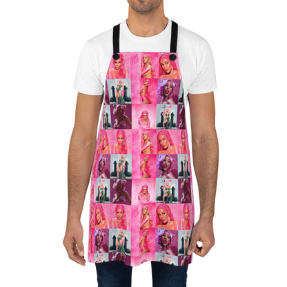 Doja Cat Hot Pink Mosaic Apron