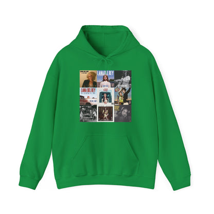 Lana Del Rey Album Cover Collage Unisex Heavy Blend Hooded Sweatshirt