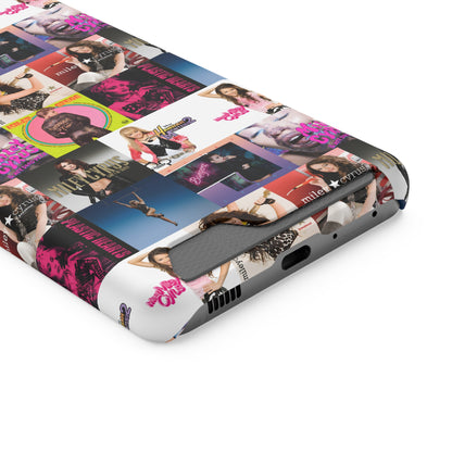 Miley Cyrus Album Cover Collage Phone Case With Card Holder