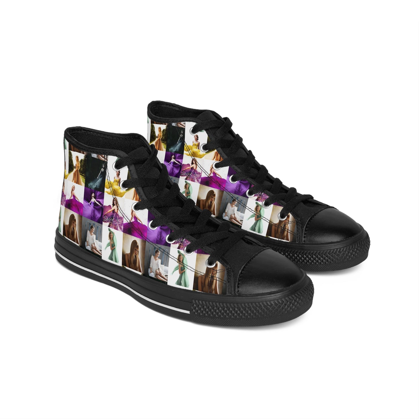 Taylor Swift Speak Now Mosaic Women's Classic Sneakers