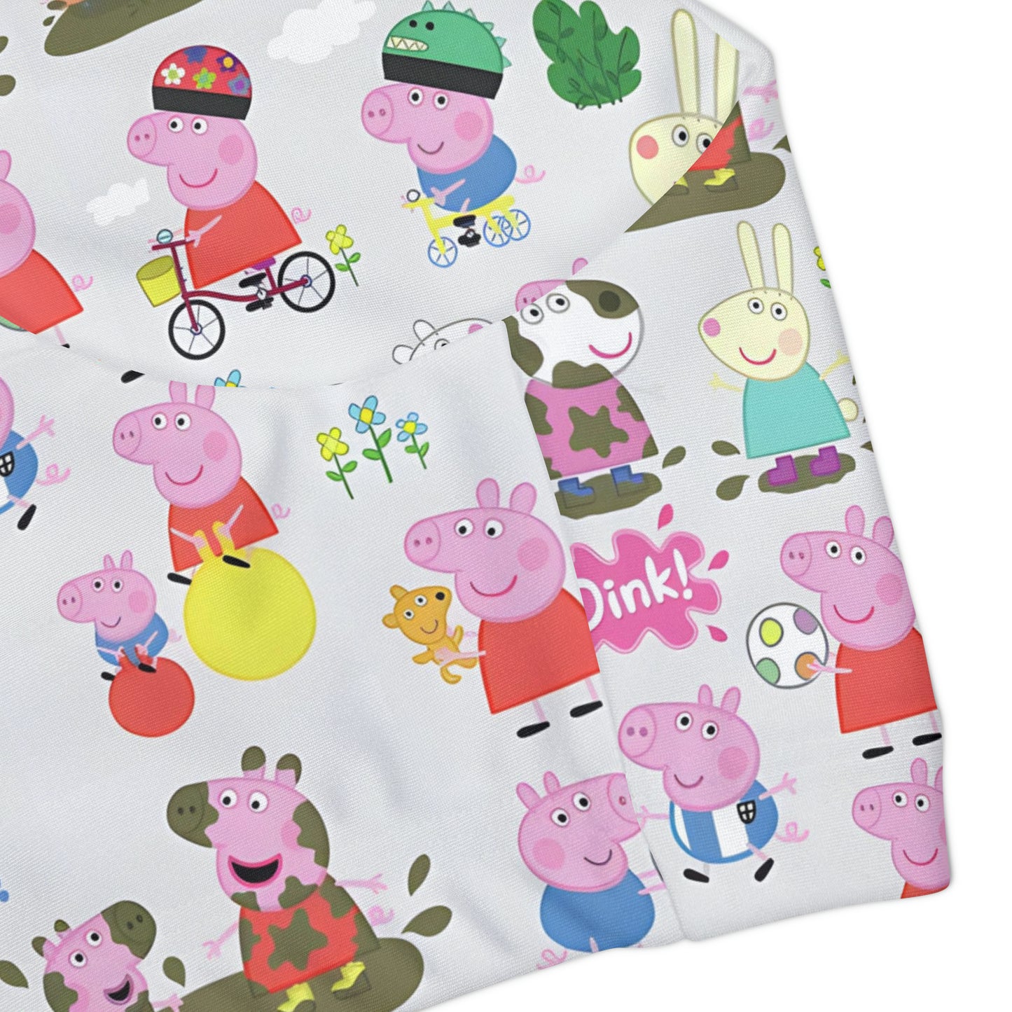 Peppa Pig Oink Oink Collage Girls Two Piece Swimsuit