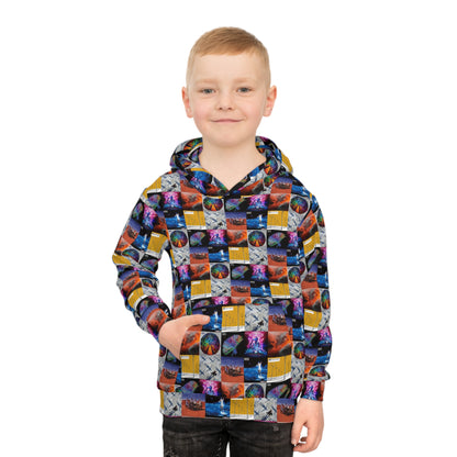 Muse Album Cover Collage Kid's Hoodie