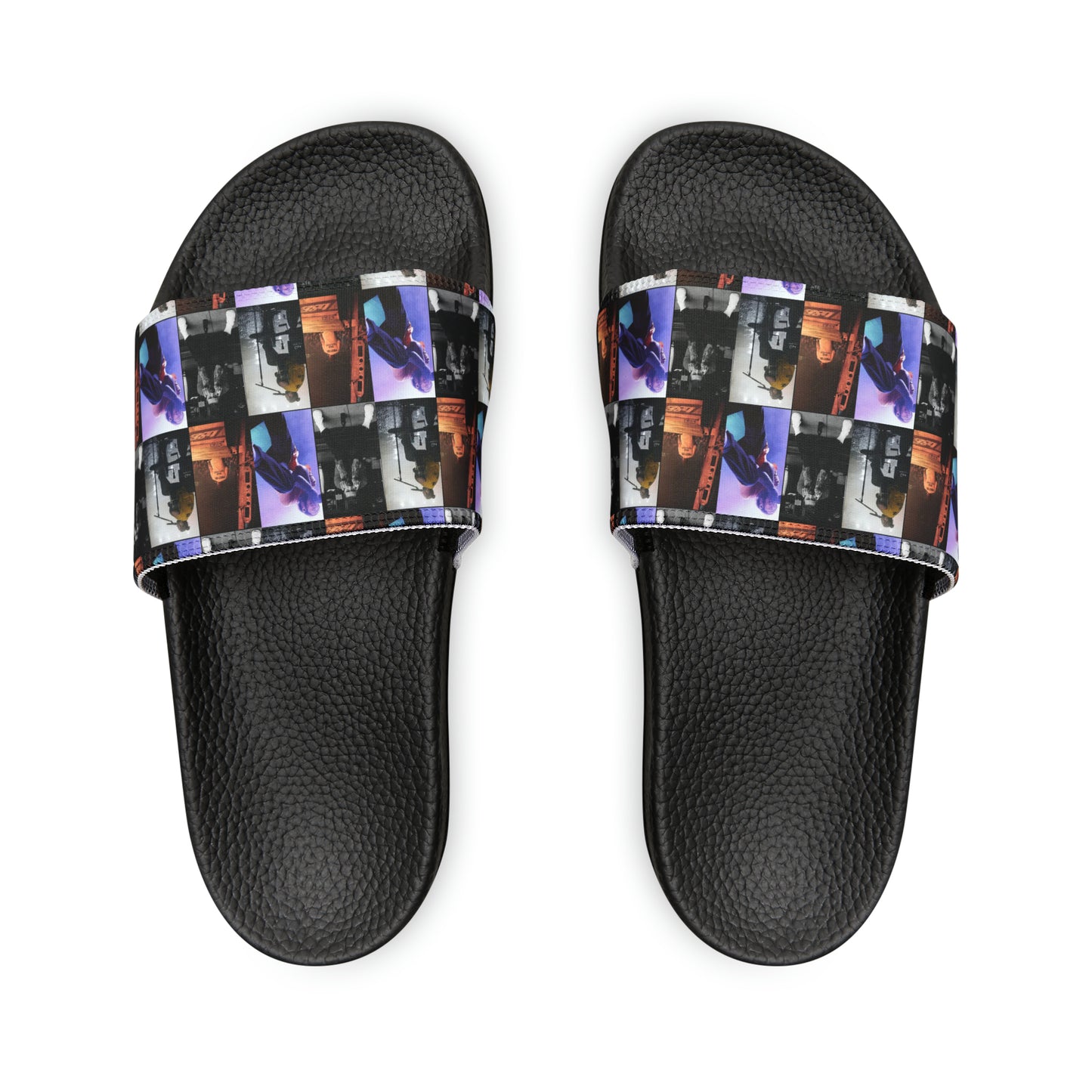Post Malone On Tour Collage Men's Slide Sandals