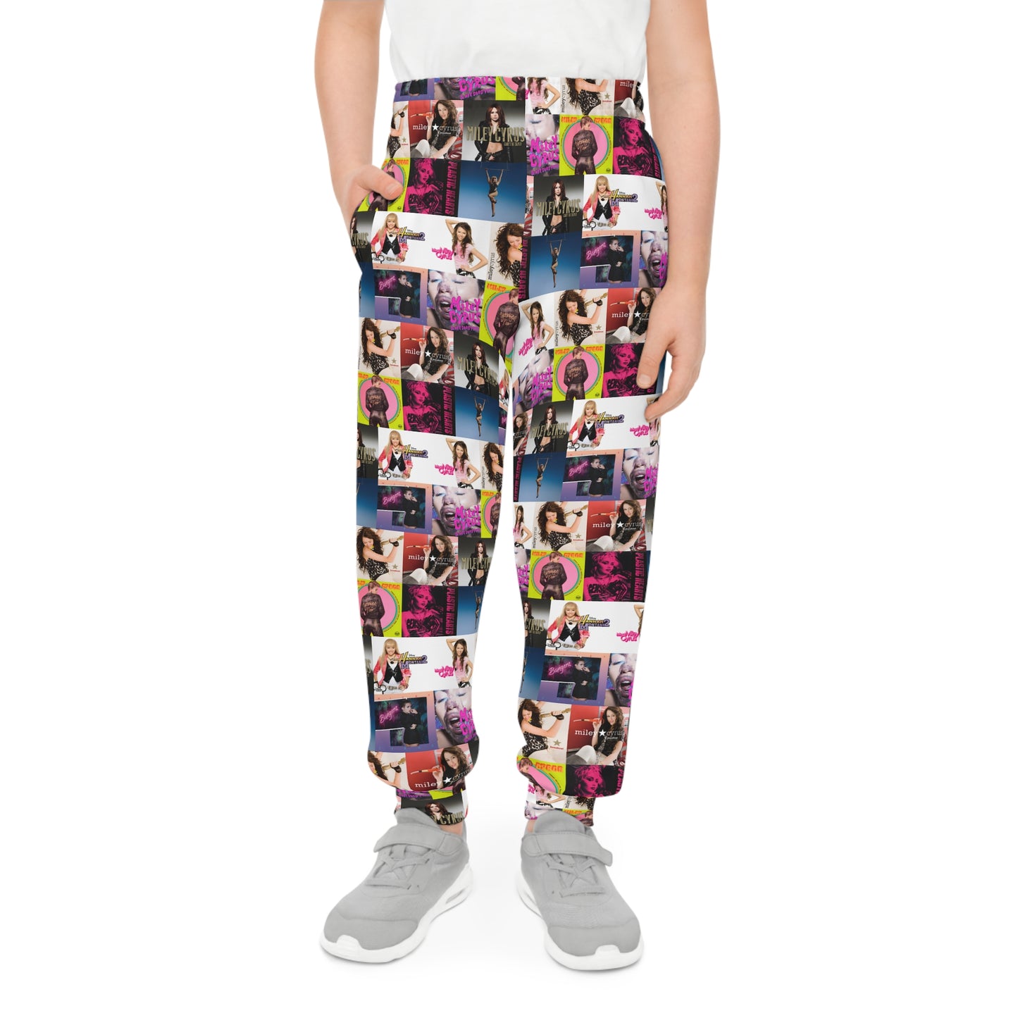 Miley Cyrus Album Cover Collage Youth Joggers