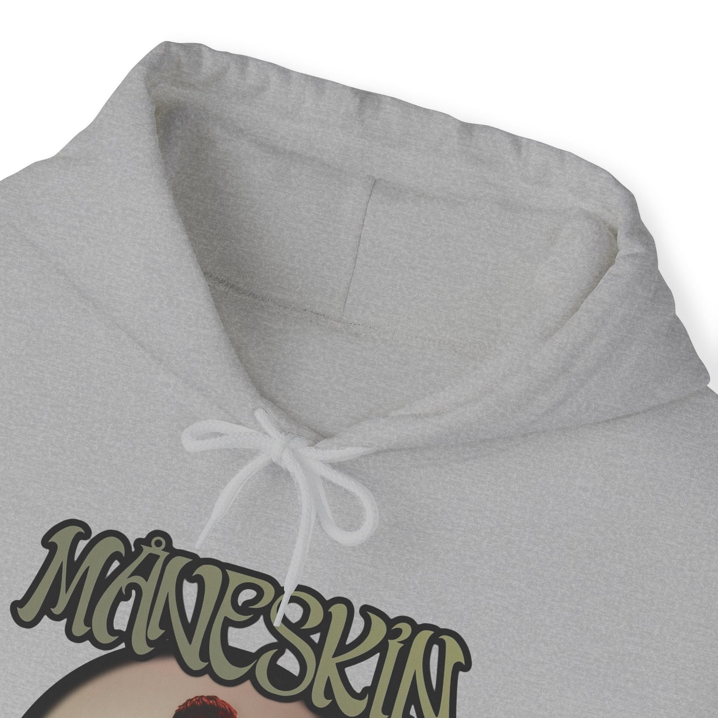 Måneskin Circular Group Photo Unisex Heavy Blend Hooded Sweatshirt